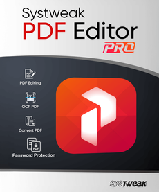 Systweak PDF EditorPro