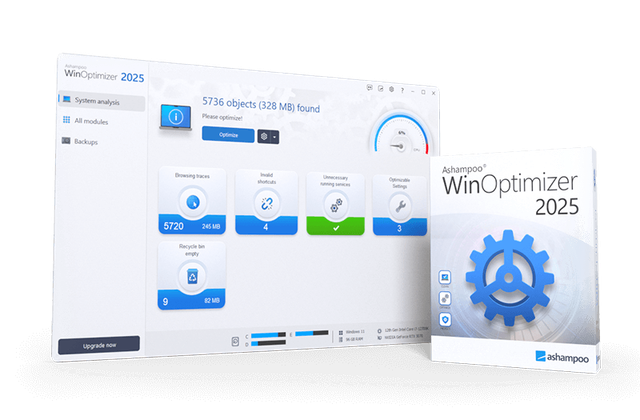 Ashampoo WinOptimizer 2025 für Windows vorgestellt