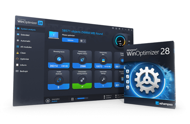 70% Off Ashampoo WinOptimizer 28