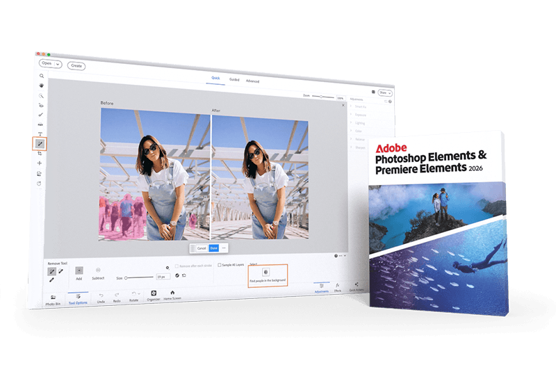 Adobe Photoshop & Premiere Elements 2026 - Overview - Ashampoo®