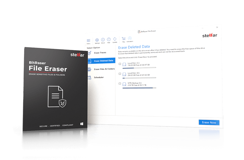 Stellar Bitraser File Eraser Overview Ashampoo