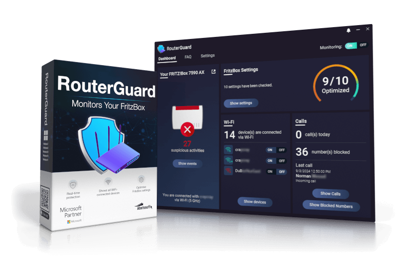 Universal Router Guard Abelssoft RouterGuard 2026 - Übersicht - Ashampoo®