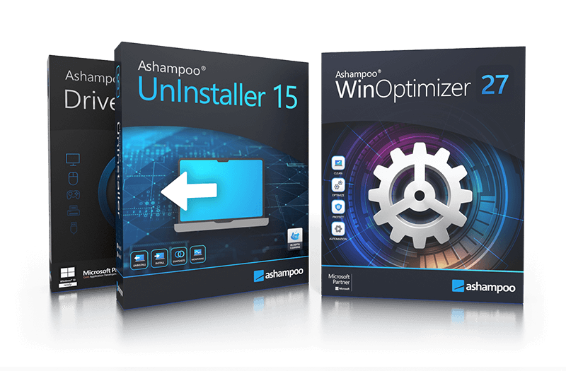 Ashampoo® System Utilities 28 Trois utilitaires système
