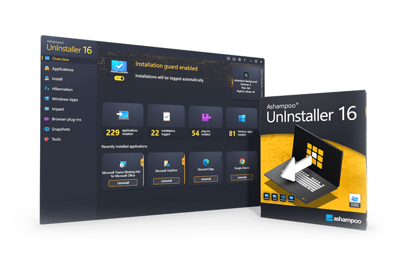 Ashampoo® UnInstaller 16