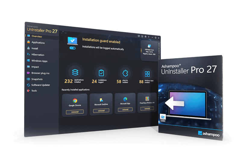 Ashampoo® UnInstaller Pro 27
